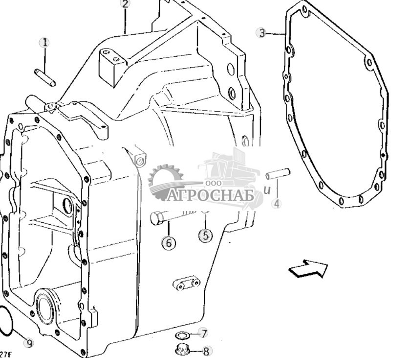 КОРПУС МУФТЫ 